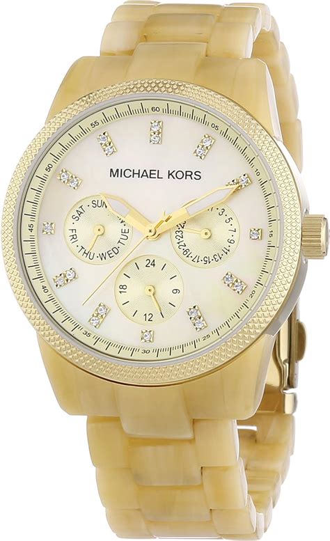 michael kors mk5039 ritz horn watch|Michael Kors Women's MK5039 Ritz Horn Watch .